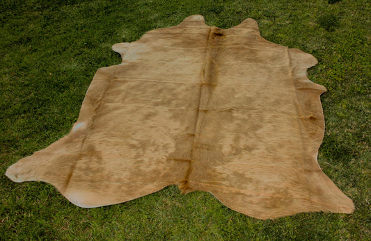Genuine Cowhide - Tan